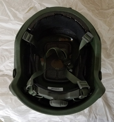 Midwest Kevlar Helmet Interior
