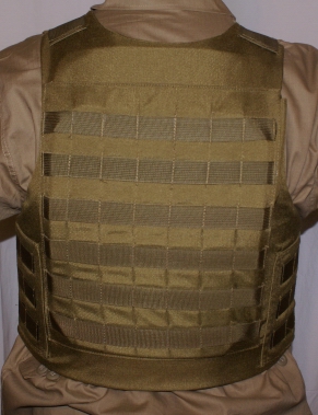 MOLLE Tactical Plate Carrier - Back