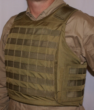 MOLLE Tactical Plate Carrier - Side