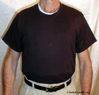 Sweat-Wicking Undershirt - Short-Sleeve in Black